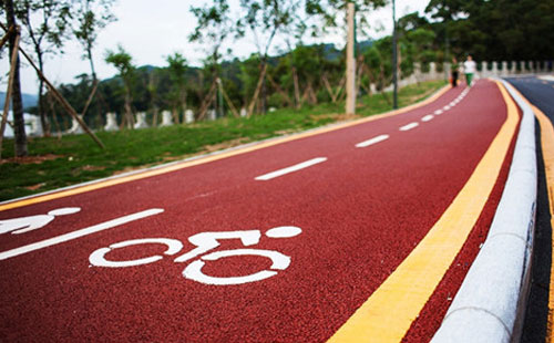 呼图壁彩色路面 呼图壁彩色路面